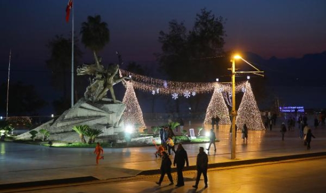 Antalya yeni yıla ışıl ışıl girecek 