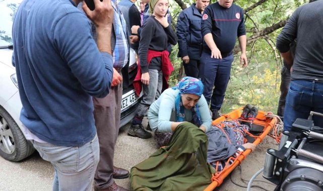 Antalya'da anne-kız okul dönüşü ölümden döndü