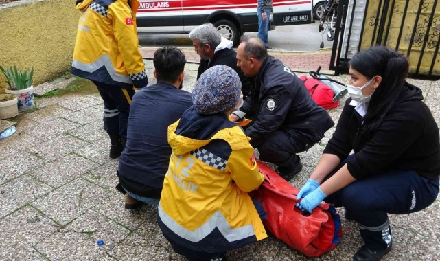 Antalya'da balkondan düşen kadın ağır yaralandı !