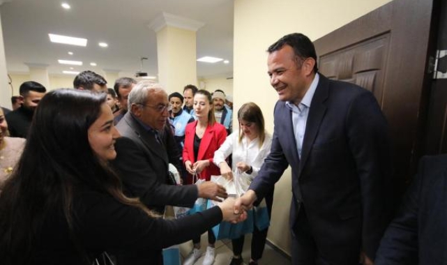Başkan Ulutaş, belediye çalışanlarının yeni yılını kutladı