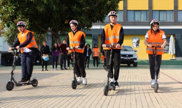 Büyükşehir'den kazaların öznesi elektrikli skuter için eğitim hamlesi
