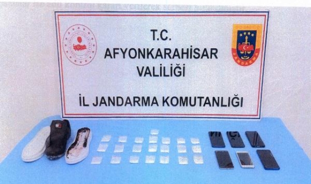 Cezaevine getirilen kargolardan uyuşturucu çıktı !