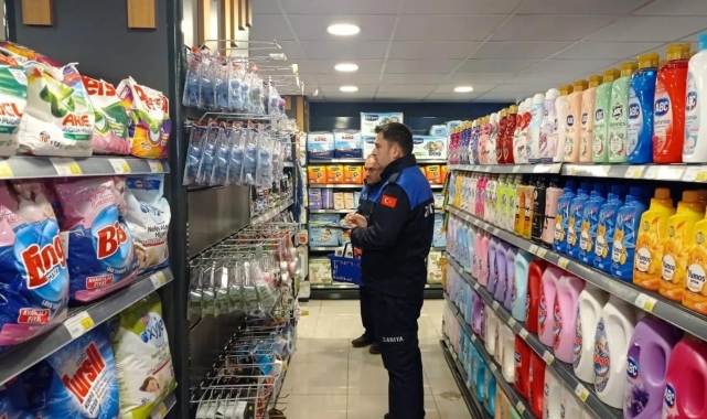 Gazipaşa'da zabıta ekipleri marketleri denetledi; 5 işletmeye ceza uygulandı 