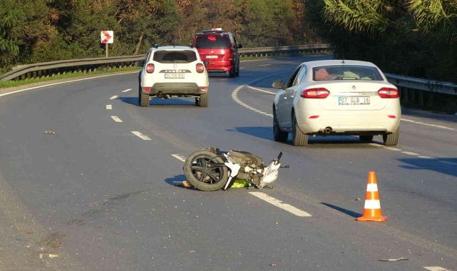Manavgat'ta feci kaza; feryatlar acıya karıştı !