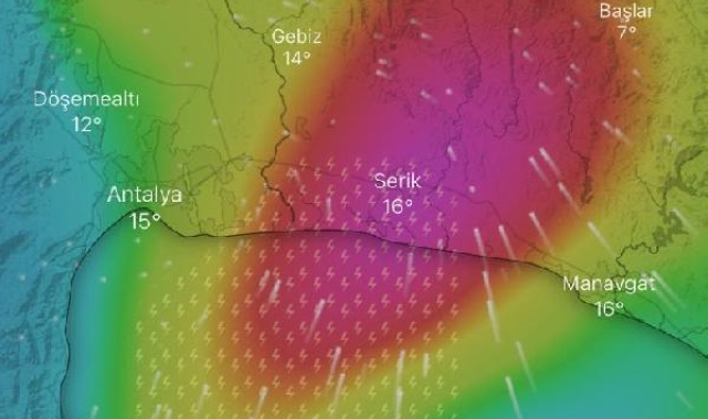 Dikkat ! Meteoroloji ve AFAD'dan Antalya için peş peşe uyarılar