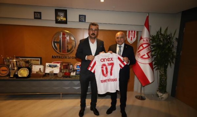 TFF Başkanı Mehmet Büyükekşi'den Antalyaspor'a ziyaret