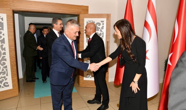 KKTC'nin Cumhuriyet Bayramı resepsiyonla kutlandı