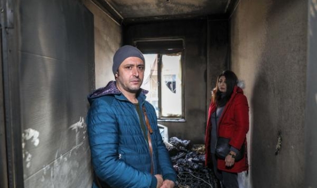 Ameliyat için biriktirdikleri para, yangında yandı !