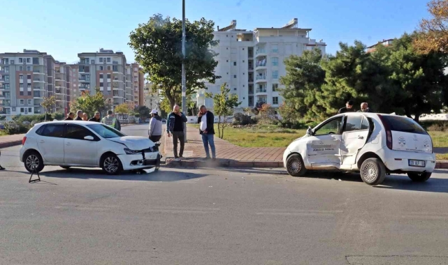 Antalya'da 'ders' veren kaza !