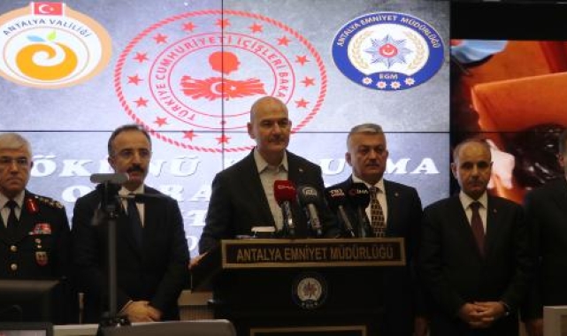 Bakan Soylu: 'Uyuşturucu operasyonunda 241 kişi gözaltına alındı'