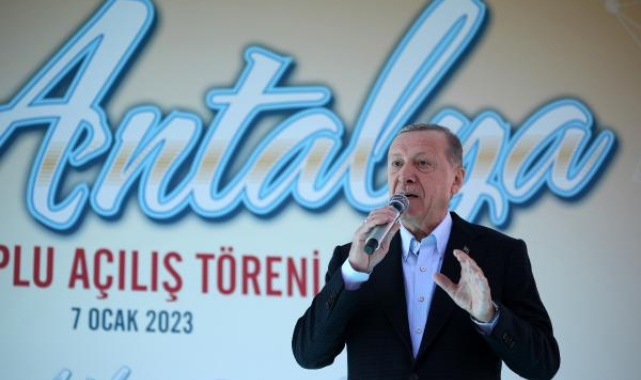 Cumhurbaşkanı Erdoğan Antalya'da; ''Muhalefet sorununu bir türlü çözemedik''