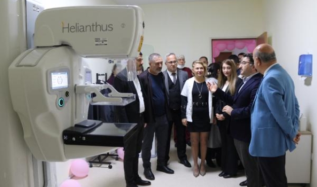 Devlet hastanesinde mamografi cihazı hizmete başladı