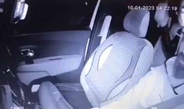 Kaldırım taşı ile taksiciye hayatının dehşetini yaşattı 