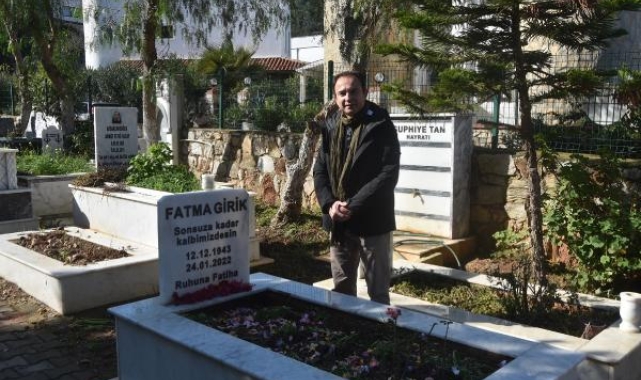 Kardeşi, ölüm yıl dönümünde Fatma Girik'in mezarını ziyaret etti