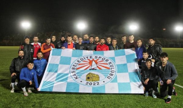 Kaş Belediye Spor ilk antrenmanını yaptı
