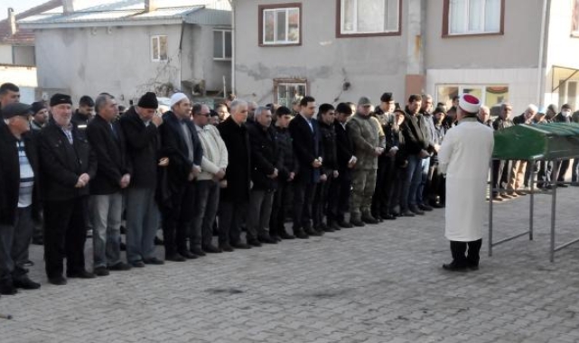 Kıbrıs gazisine son görev