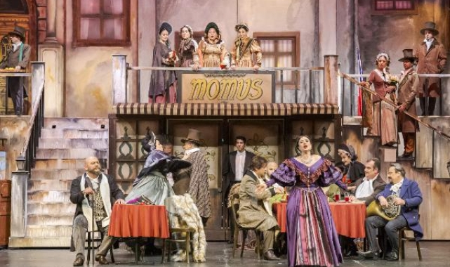 'La Bohème' Antalya DOB sahnesinde