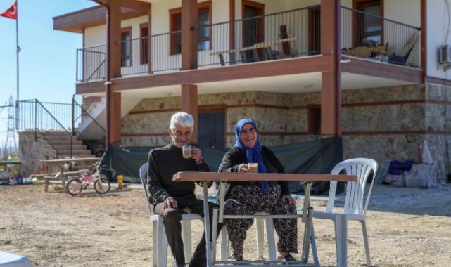 Manavgat yangınında büyük zarar gören mahallede evler teslim edildi
