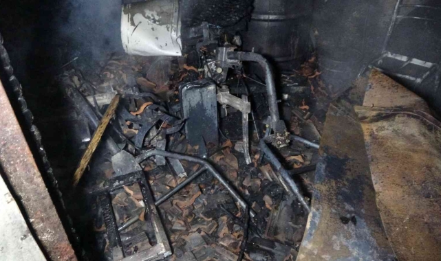 Manavgat'ta depo yangını korku dolu anlar yaşattı
