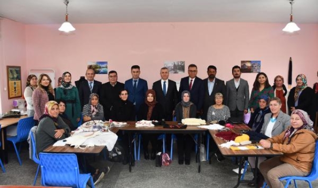 Manavgat'ta köy okulları yaşam merkezine dönüştü
