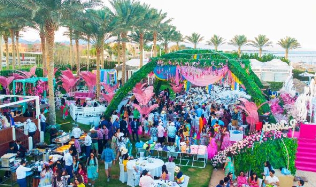 Mısır'daki Hint düğünü Rixos'ta yapıldı