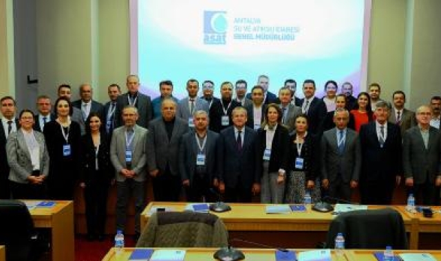 Su ve atıksu idareleri yöneticileri Antalya'da buluştu