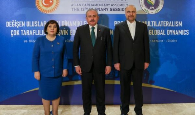 TBMM Başkanı Şentop'tan 6 ülkenin temsilcileriyle görüşme; 'Masalarda barış mesajı'