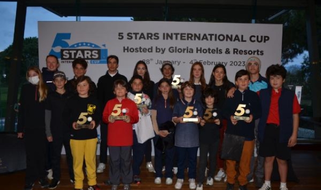 5 Stars International Cup Golf Turnuvası sona erdi