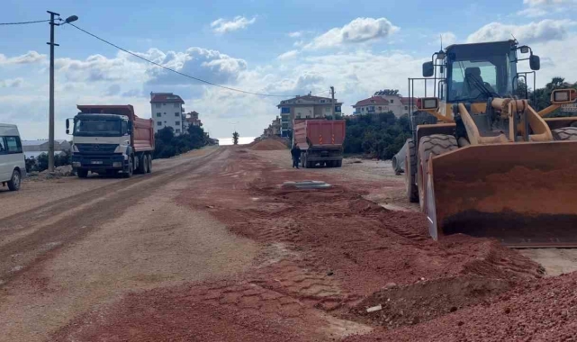 Alanya Belediyesi alt yapı çalışmalarını sürdürüyor