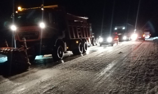 Antalya-Konya karayolu yine trafiğe kapatıldı