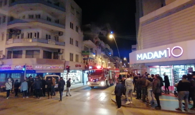Antalya'da kiracı evi yaktı !
