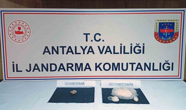 Antalya'da uyuşturucu madde ticareti yapan şüpheli yakalandı