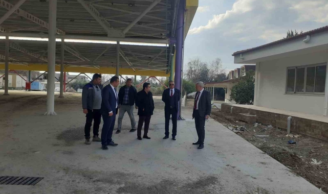 Çamyuva kapalı pazar yerinde sona doğru