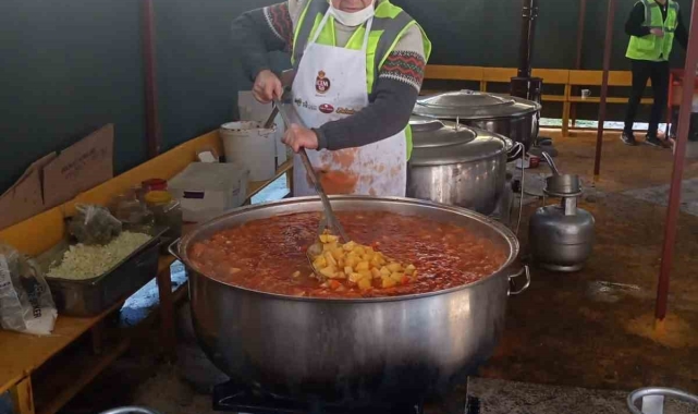 Deprem bölgesinde 5 yıldızlı yemekler 