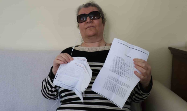 Görme engelli kadının 7 yıllık kirasını yok sayıp icraya verdi !