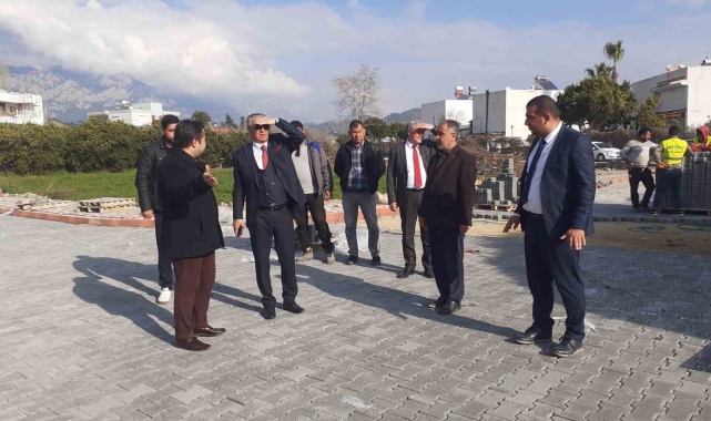 Kemer Çamyuva Turizm Bulvarı yenileniyor