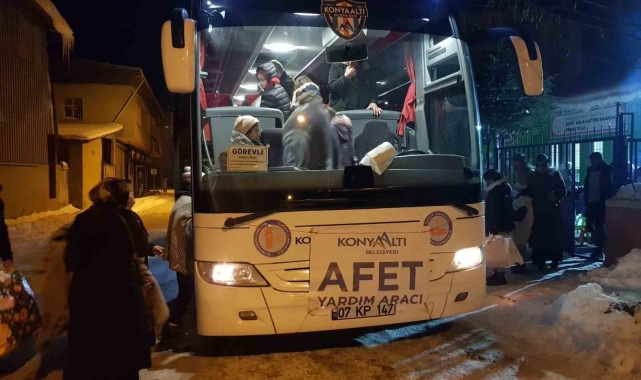 Konyaaltı'nda seferberlik devam ediyor