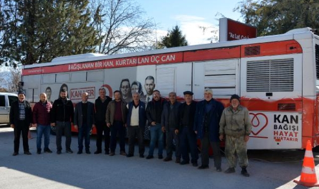 Korkuteli'de 61 ünite kan bağışlandı