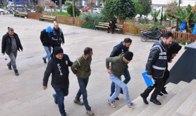 Uyuşturucu operasyonuna 5 tutuklama !