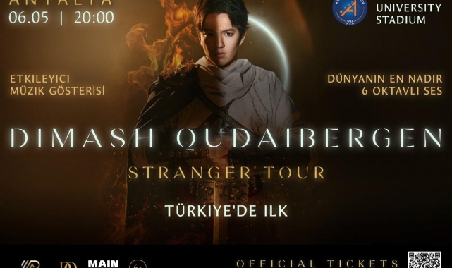 Antalya’da Dimash heyecanı