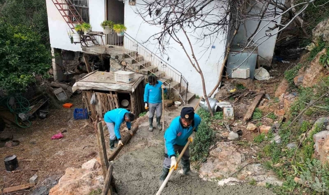 Engelli Hüseyin amca, sırtta taşınmaktan kurtuldu