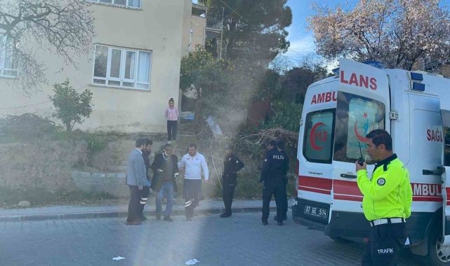 Gazipaşa'da otomobille motosiklet çarpıştı: 1 yaralı
