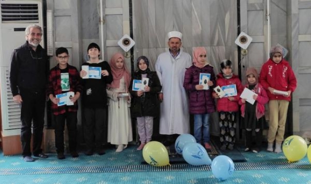 Haydi Çocuklar Camiye yarışmasında ödüller verildi