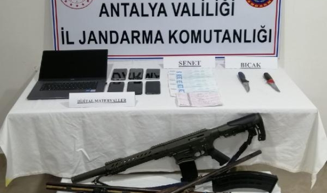 Jandarmadan 600 bin TL'lik silahlı yağma operasyonu !
