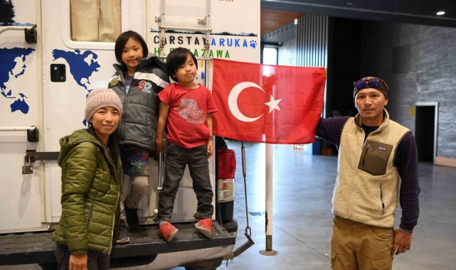 Japon aileden 500 bin liralık yardım 