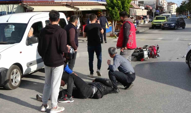 Motosiklet ile otomobil çarpıştı, 16 bin 380 TL para cezası uygulandı