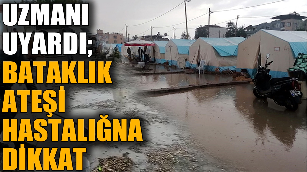 Uzmanı uyardı; bataklık ateşi hastalığına dikkat !