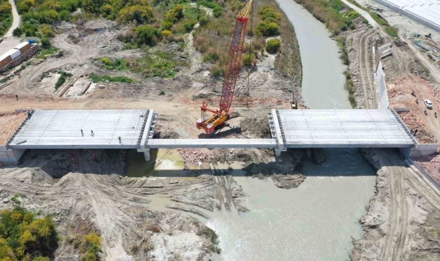 Antalya ile Muğla'yı birleştirecek Patara Köprüsü'nde sona doğru 