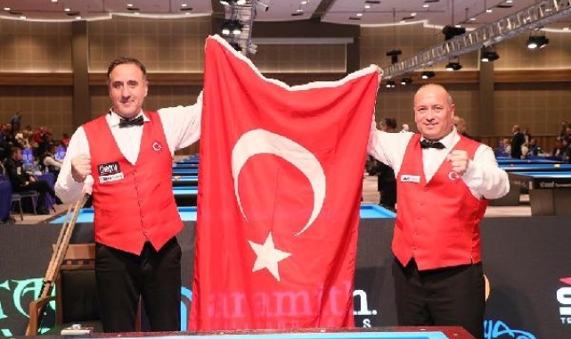 Artistik Bilardo Milli Takımı Avrupa Şampiyonu