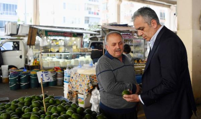 Başkan Esen, Altınkum esnafını dinledi